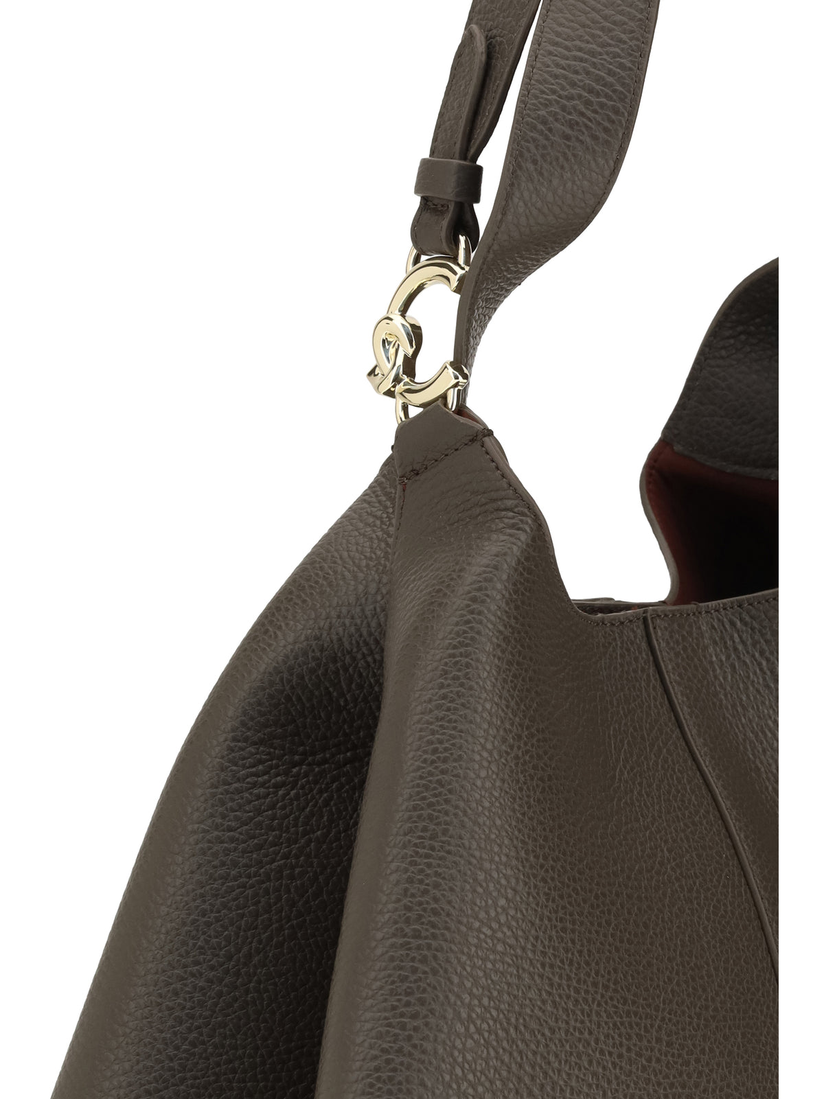 Coccinelle Large C-Easy Tote Bag - Mud
