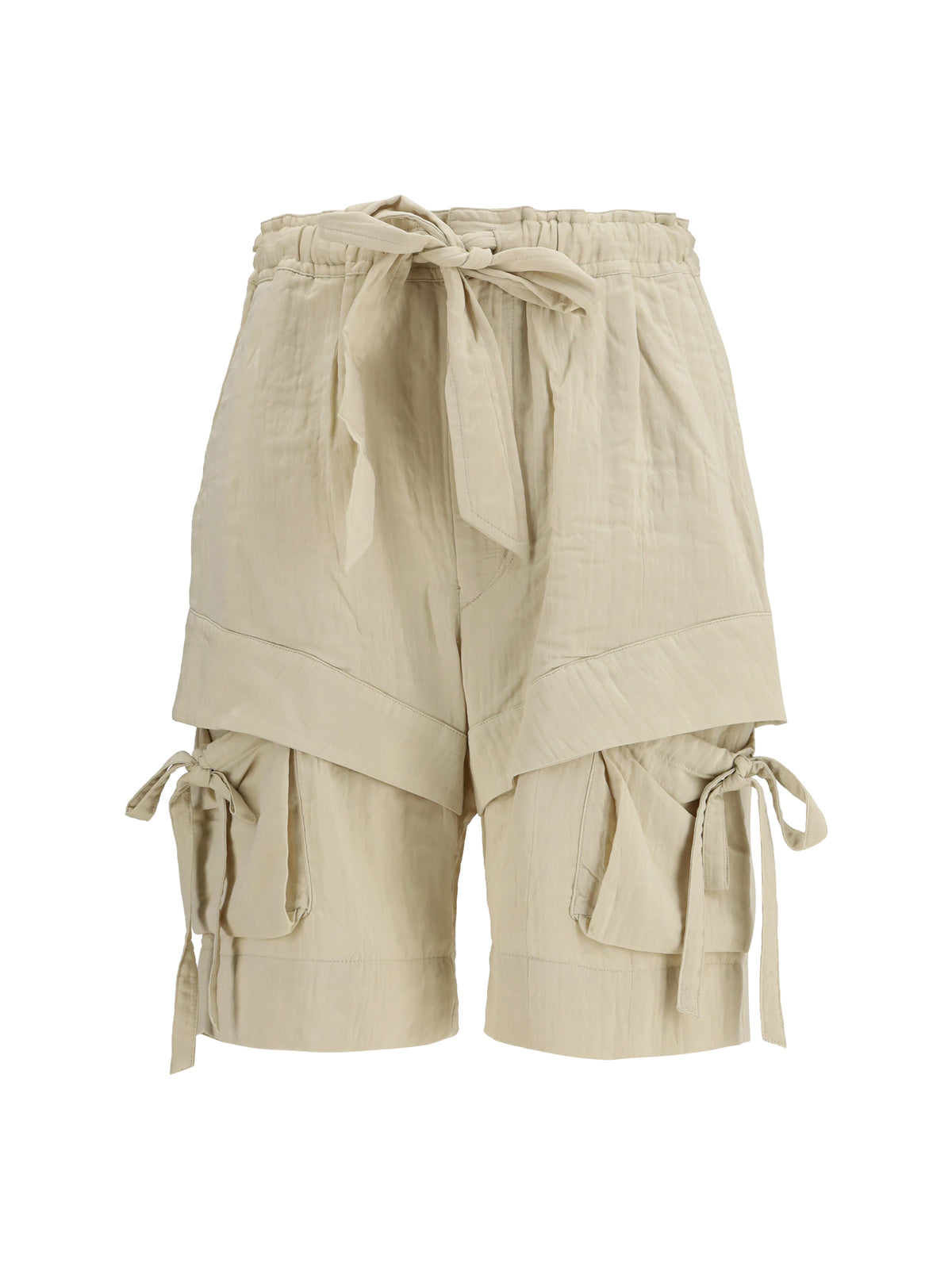Marant Étoile Viscose and cotton Shorts - Ecru