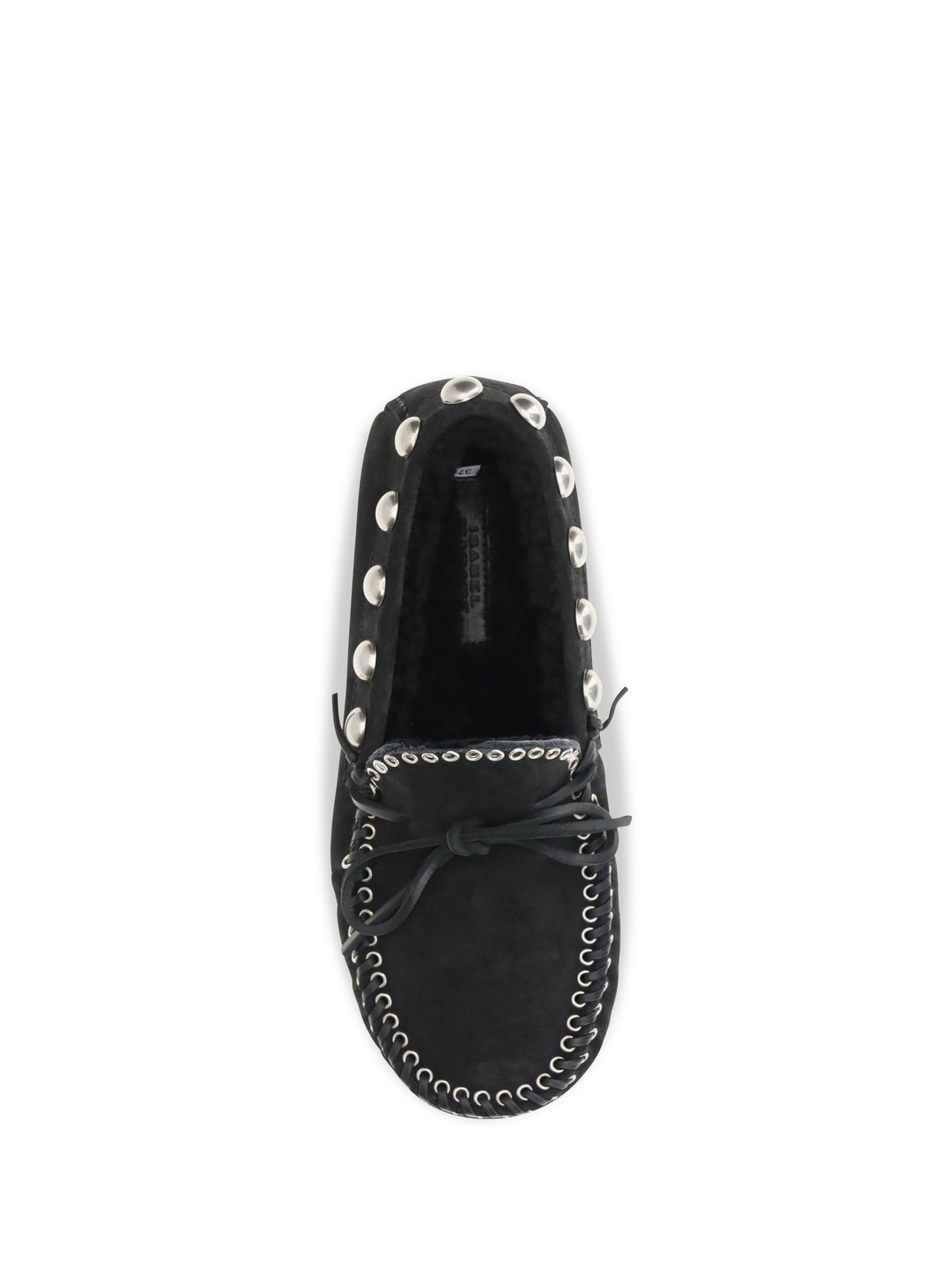 Isabel Marant Fitza suede Loafers - Faded Black