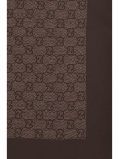GUCCI GG silk twill jacquard Scarf