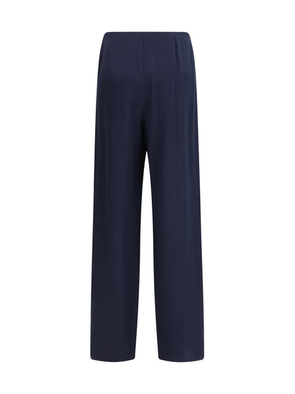 Max Mara Pure Palude wide-leg Pants - Blue Marino