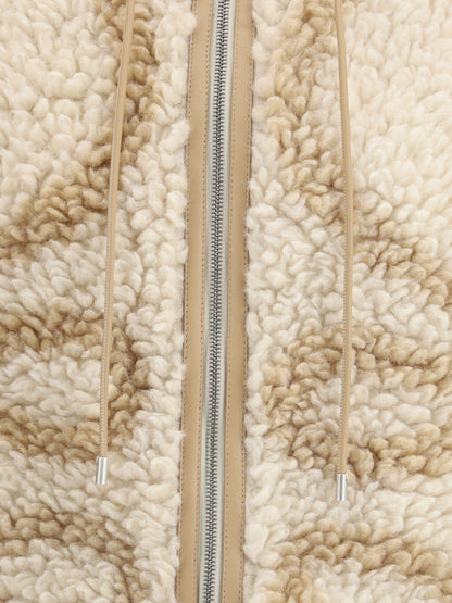 LOEWE Jacquard fleece Gilet