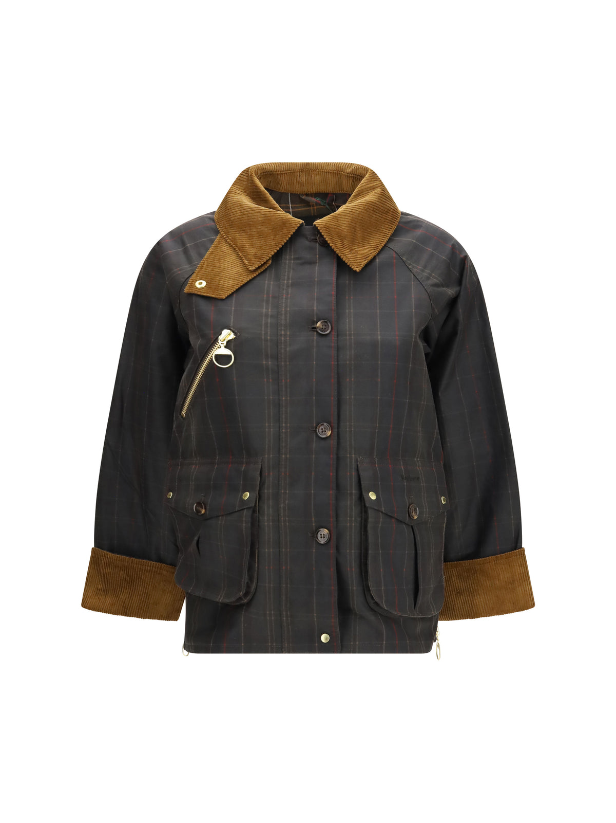 Barbour Marena check waxed Jacket - Classic Tartan