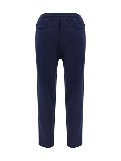 Brunello Cucinelli Monochrome Sweatpants - Cobalto/Grey Dark