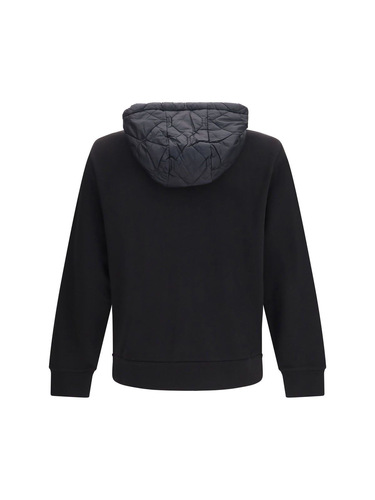 Moncler Hooded zip-up Sweatshirt - Black