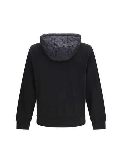 Moncler Hooded zip-up Sweatshirt - Black