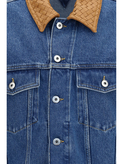 BOTTEGA VENETA Intreccio Denim Jacket