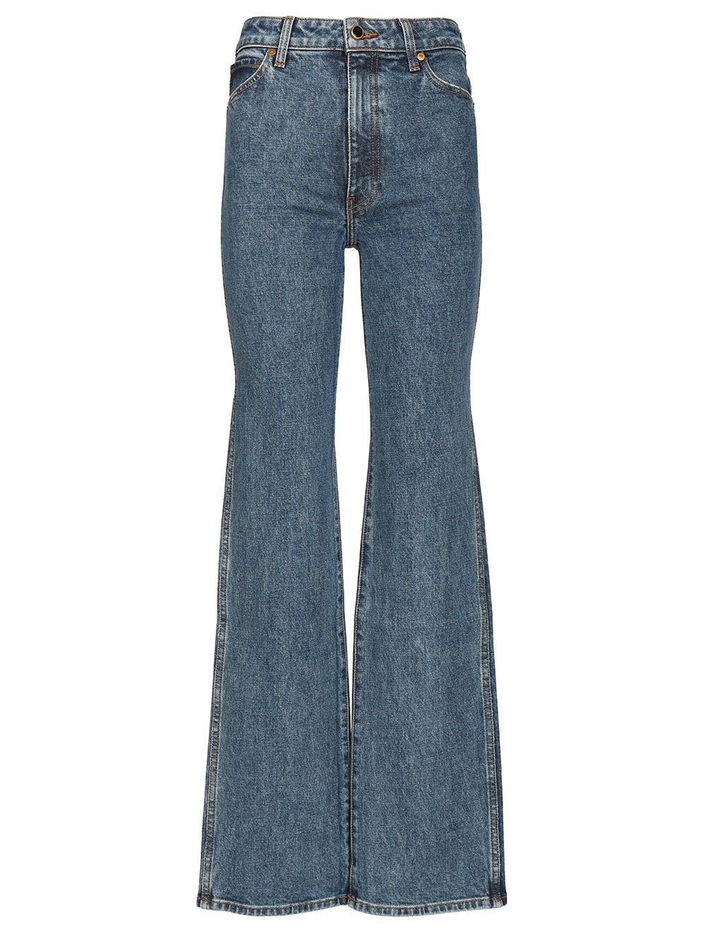 Khaite Danielle Stretch Jean - Blue