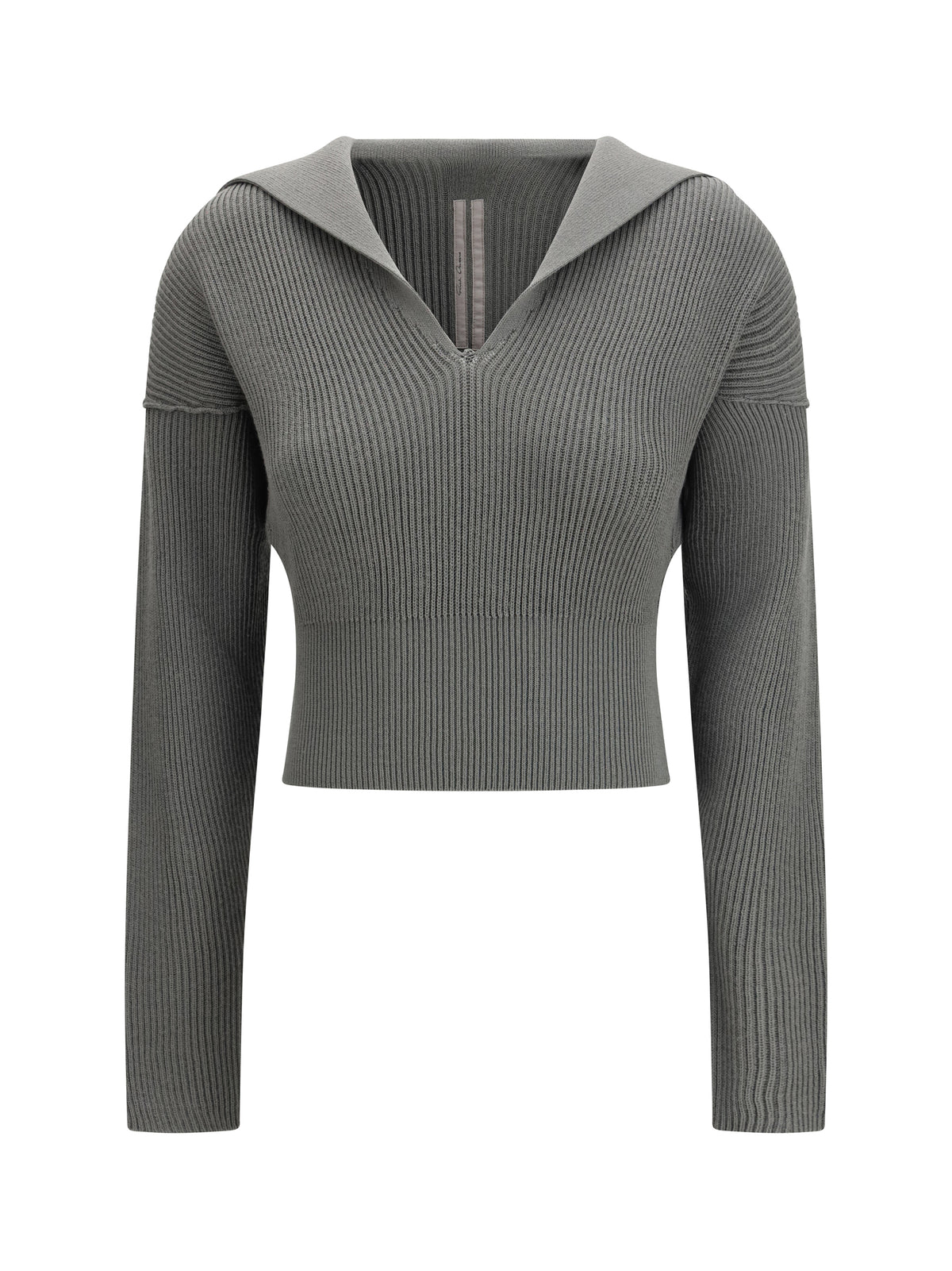Rick Owens Euca Virgin Wool Sweater with V neck