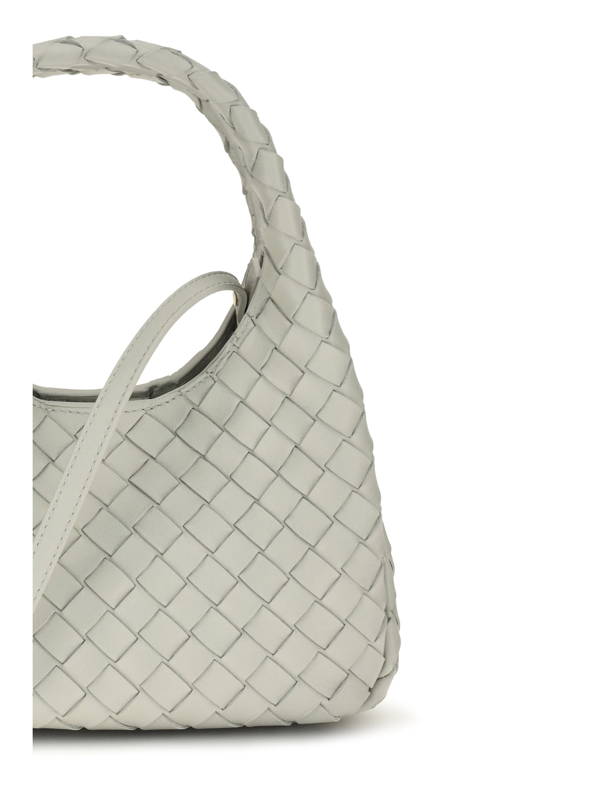 Bottega Veneta Baby Campana leather Handbag - Silica Grey-Mb