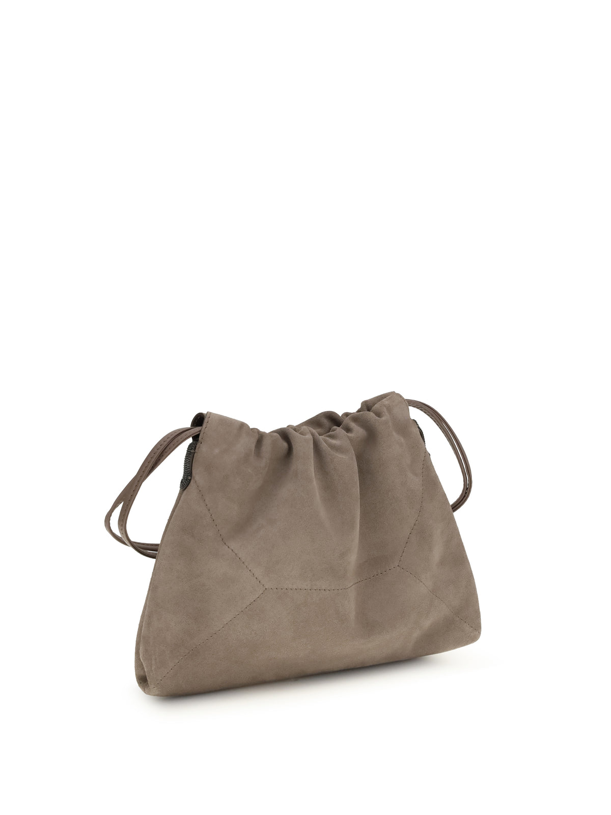 Brunello Cucinelli Suede Pouch - Shore