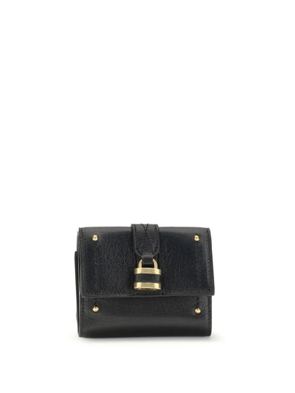Chloé Mini trifold Wallet - Black