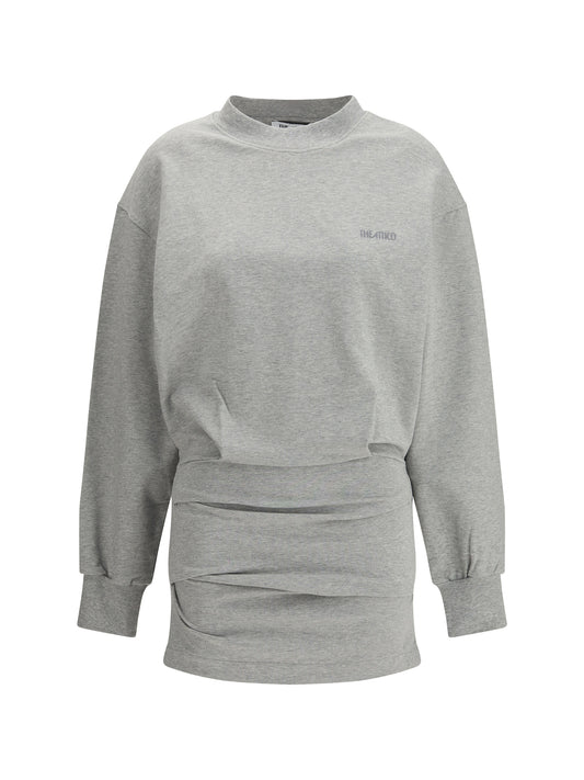The Attico Mini Dress - Melange Grey