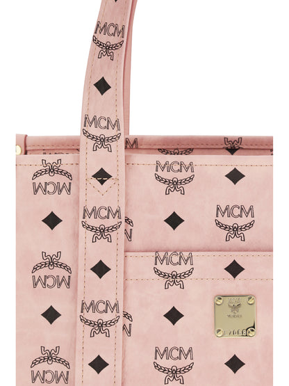 MCM Aren Visetos Tote Bag