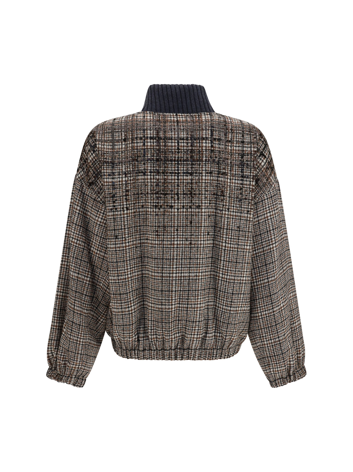Brunello Cucinelli Padded Jacket with sequin details - Beige Tobacco