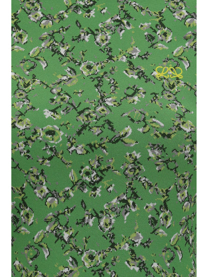 Loewe Viscose blend Top - Green/Multicolor