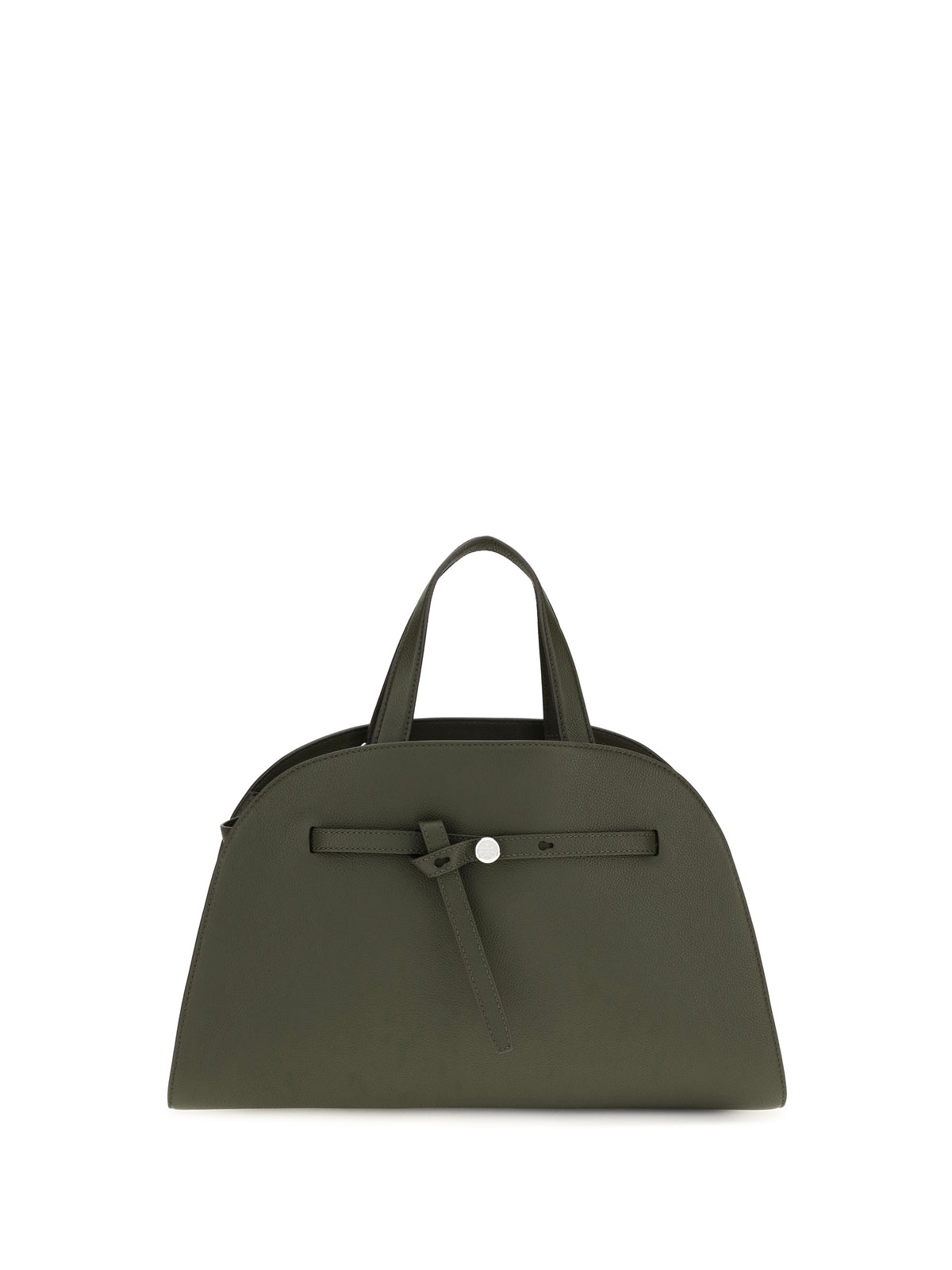 Tory Burch Romy calf leather Top Handle Bag - Leccio