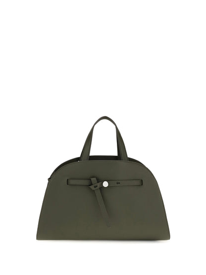 Tory Burch Romy calf leather Top Handle Bag - Leccio