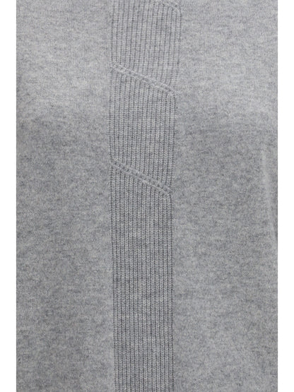 Max Mara Pure Cashmere Sweater - Light Grey