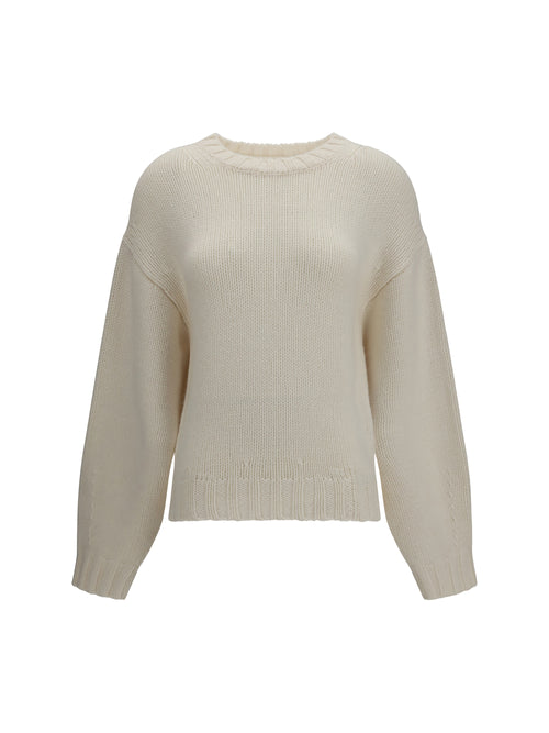Khaite Gemma Cashmere Sweater - Ivory