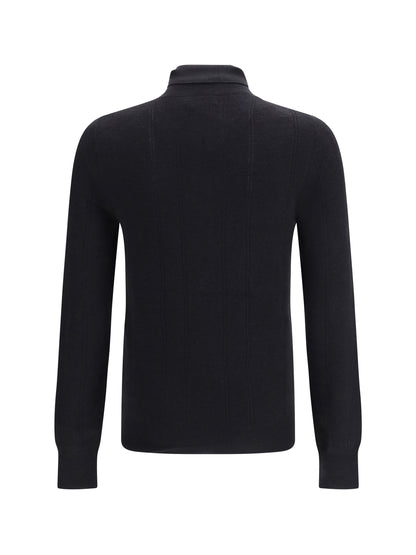 Dries Van Noten Mettur Sweater - Dark Grey