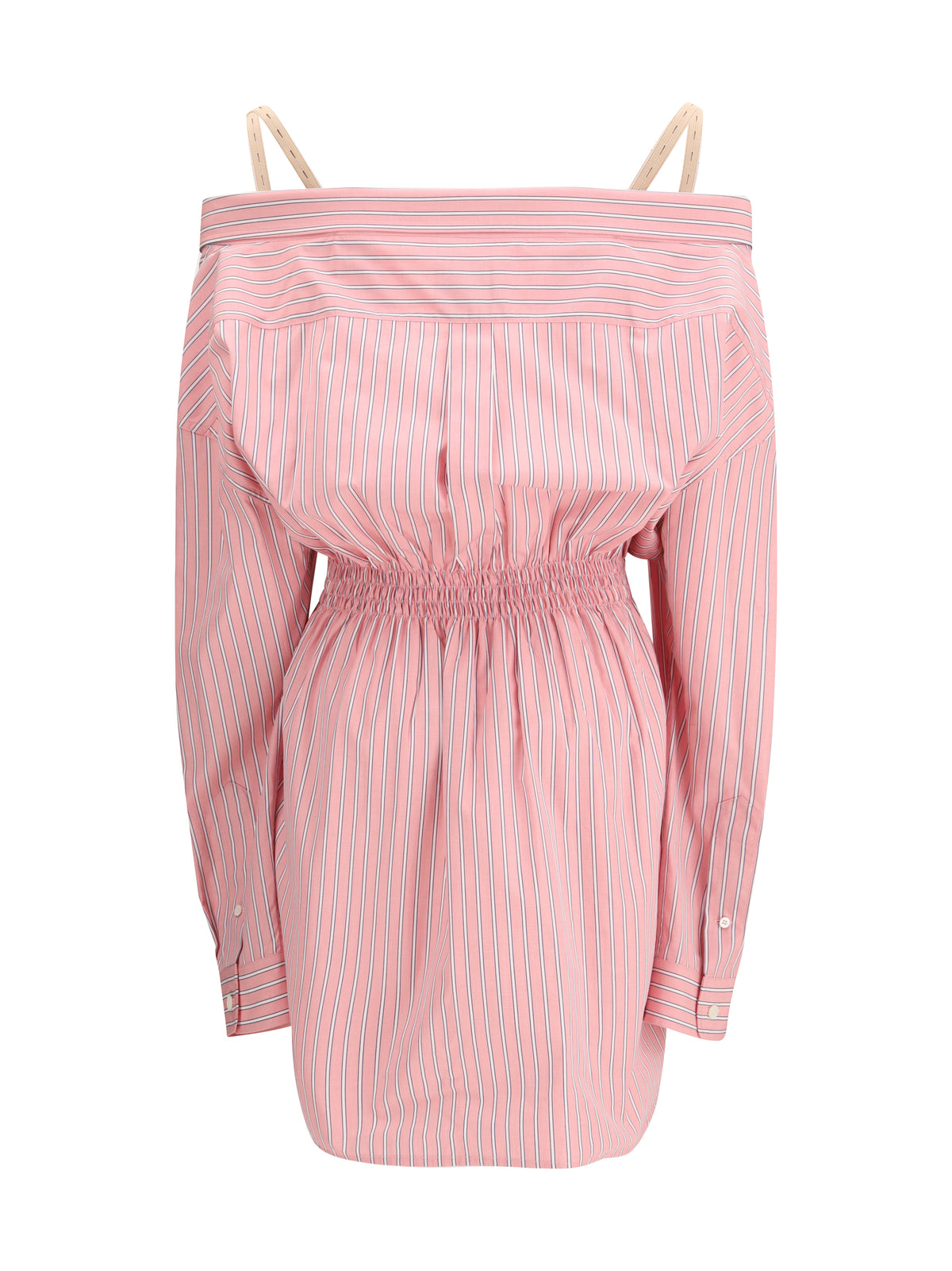 Miu Miu Short striped Dress - Pink