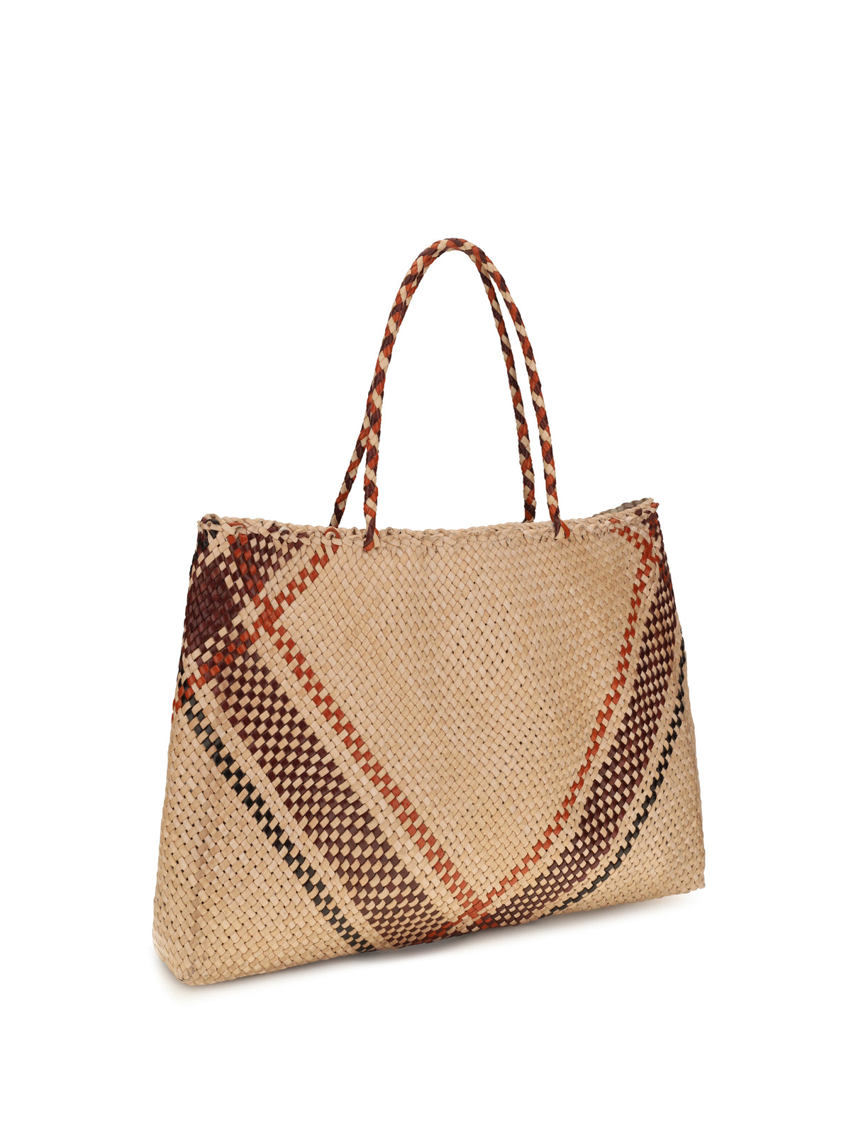 Dragon Diffusion Handwoven leather Tote Bag - Natural