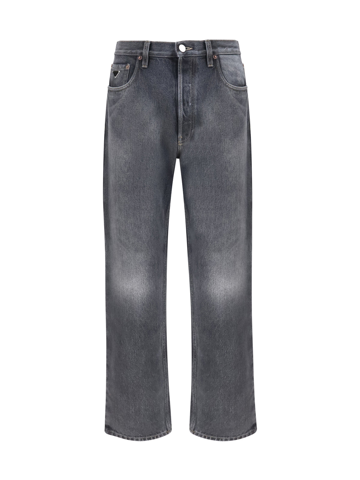 Prada Vintage effect denim Jeans - Black