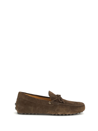 TOD'S Gommino Bubble suede boat Loafers