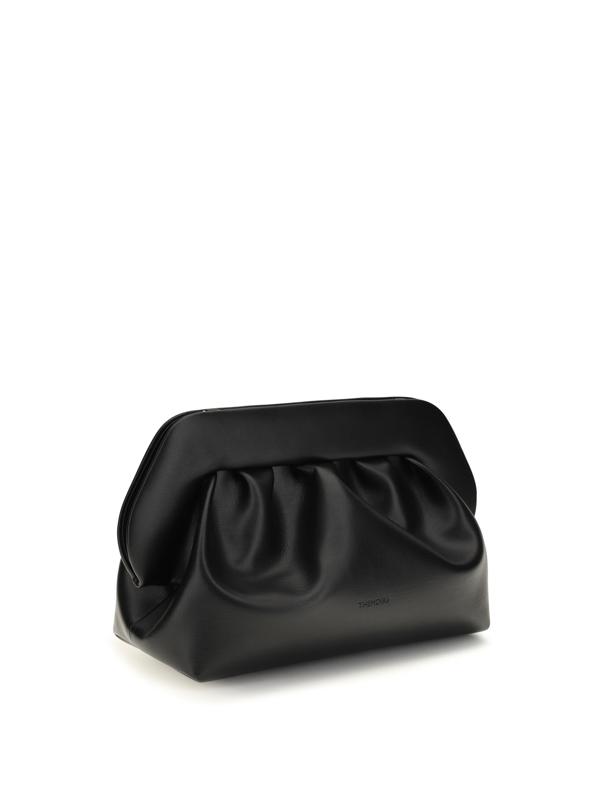 Themoirè Bios Vegan Fabric Clutch - Jet Black