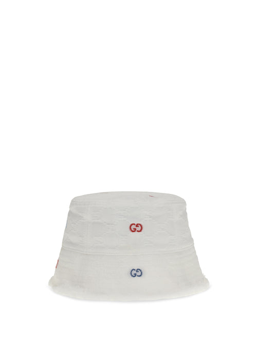 Gucci Cotton Bucket Hat - White