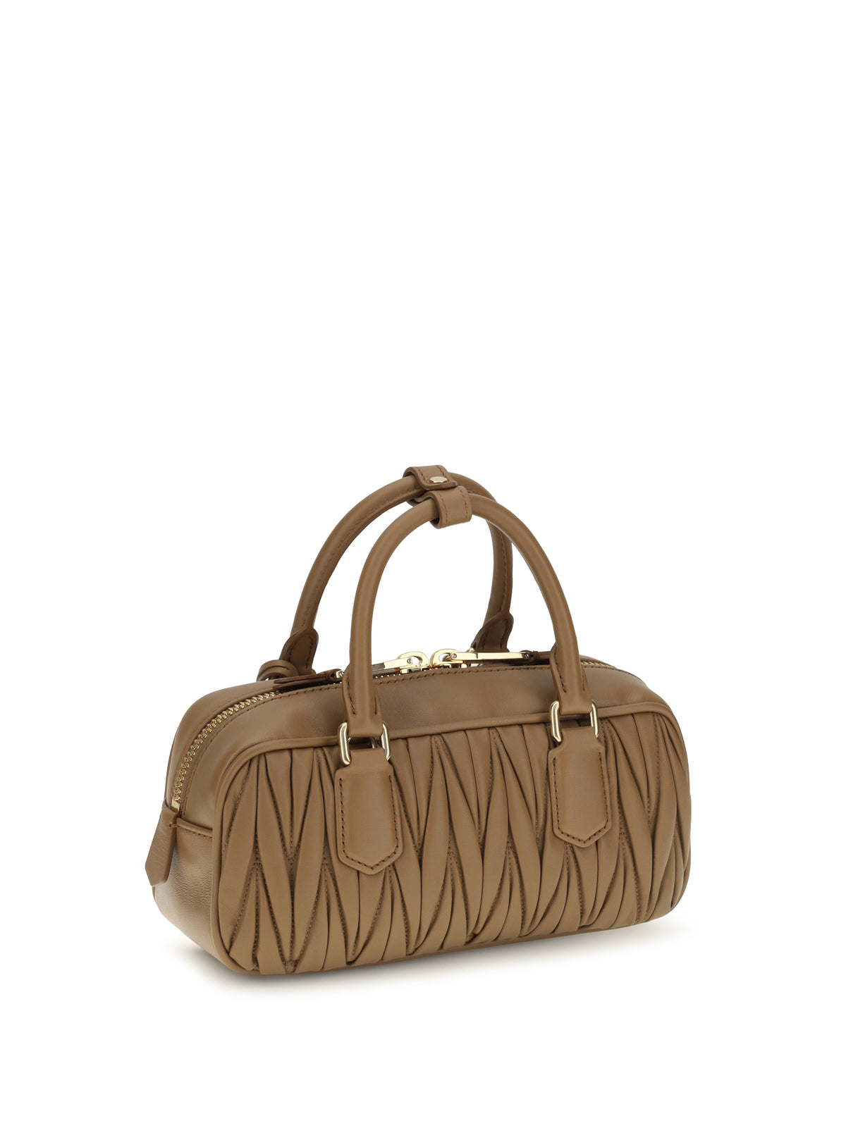 Miu Miu Arcadie Shoulder Bag - Caramel