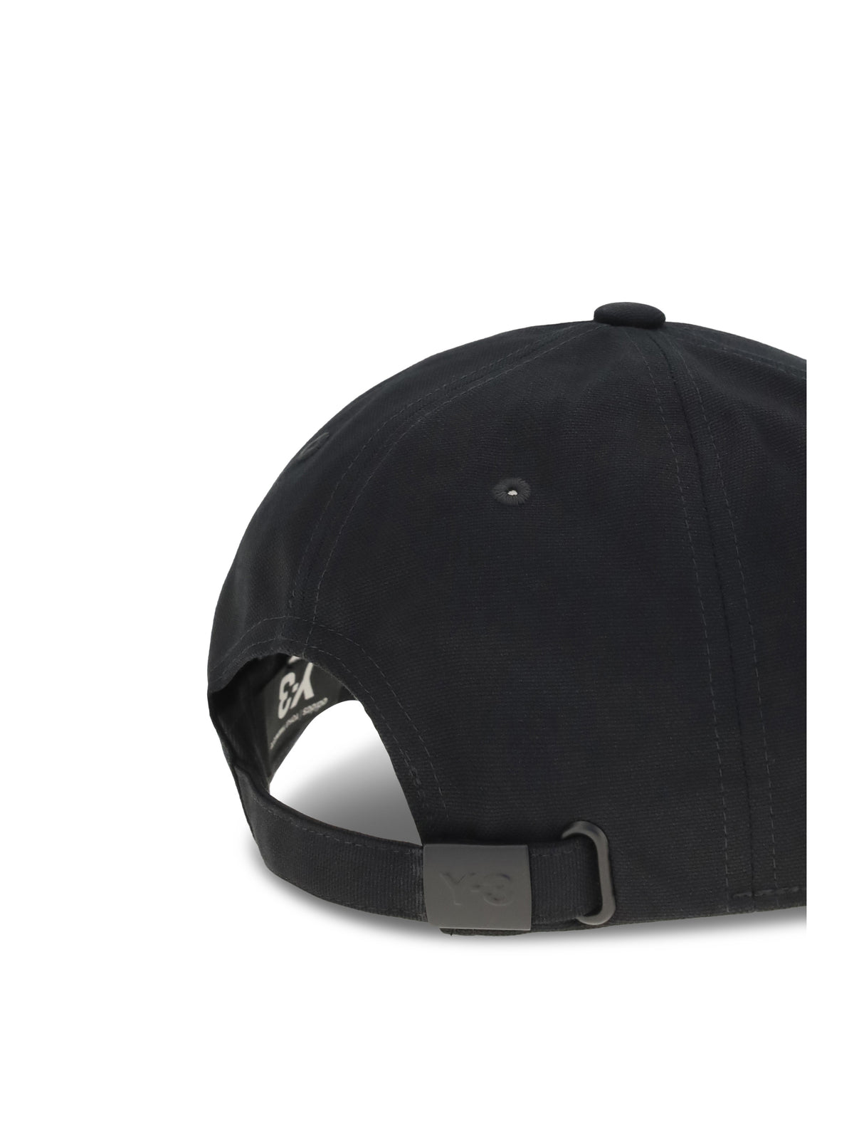 Y-3 Logo Baseball Cap - Black