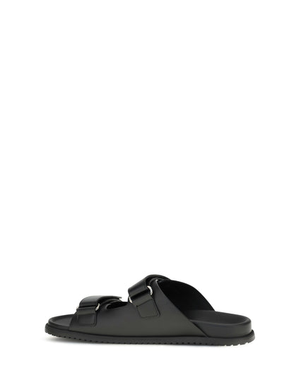 Dolce & Gabbana Calfskin leather Sandals - Black