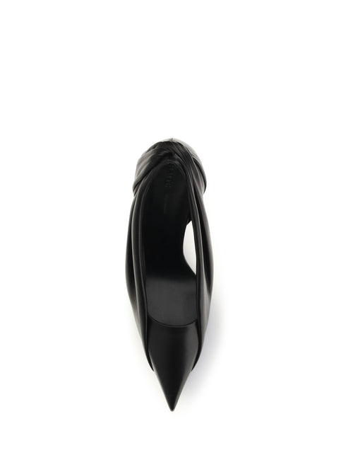 Khaite Eve leather Pumps - Black