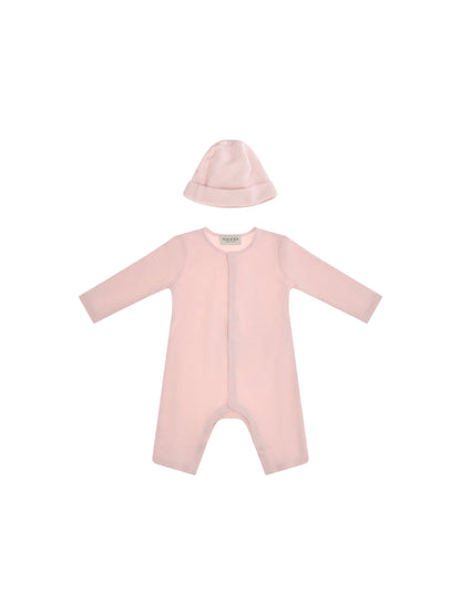 Gucci GG cotton piqué Baby gift Set - Baby Pink/Mix
