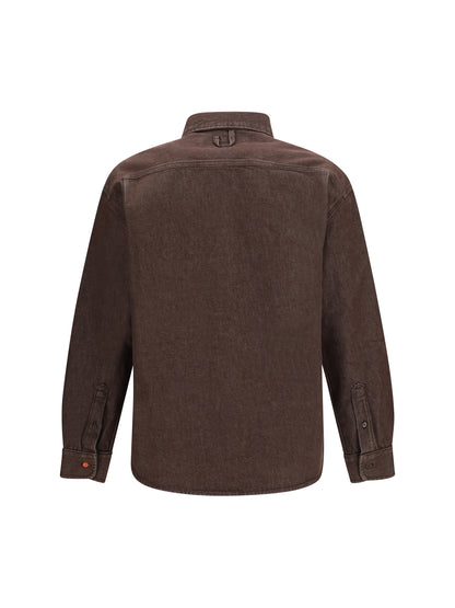 Jacquemus Simon de-Nîmes Denim Shirt - Brown