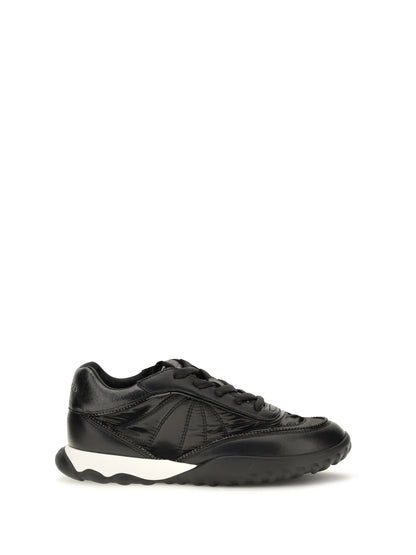 Pinko Gea leather Sneakers - Black