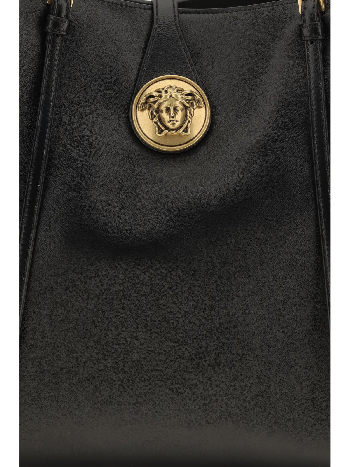 Versace Medusa Tote Bag - Black/Gold