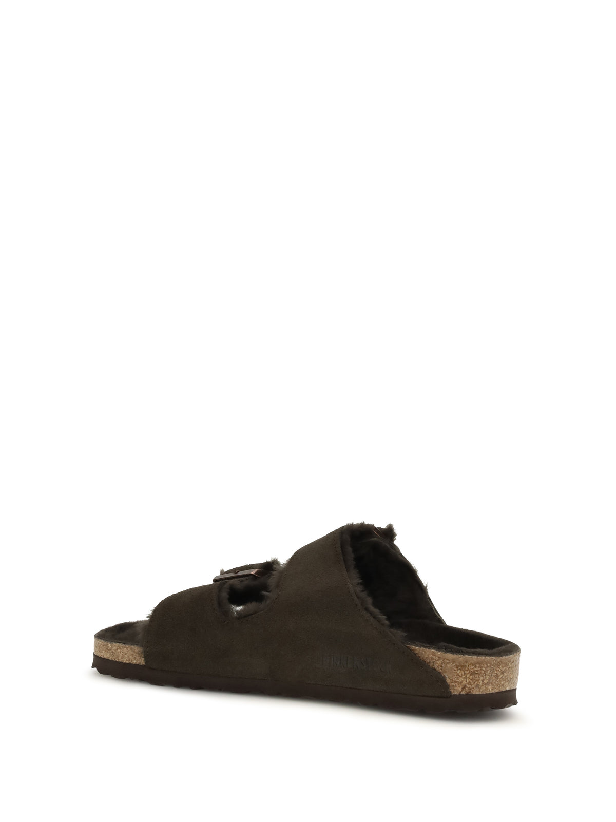 Birkenstock Arizona shearling Sandals - Mocca