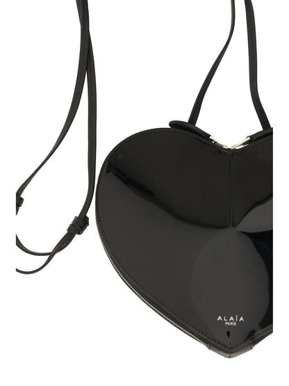 AlaïA Le Coeur Shoulder Bag - Noir