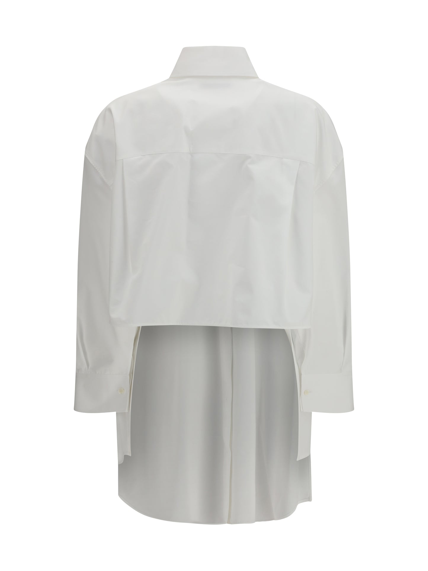 GIVENCHY Backless cotton Shirt