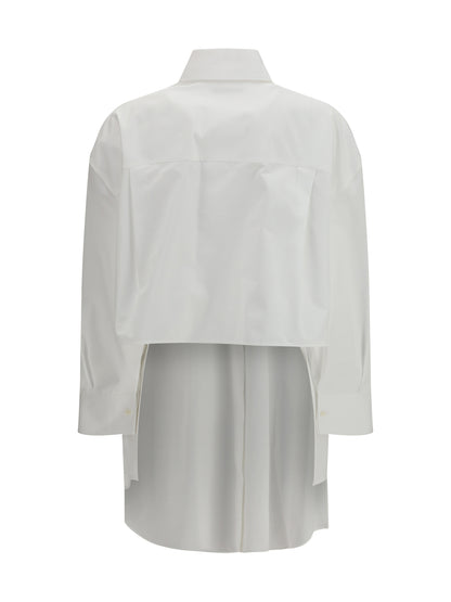 GIVENCHY Backless cotton Shirt
