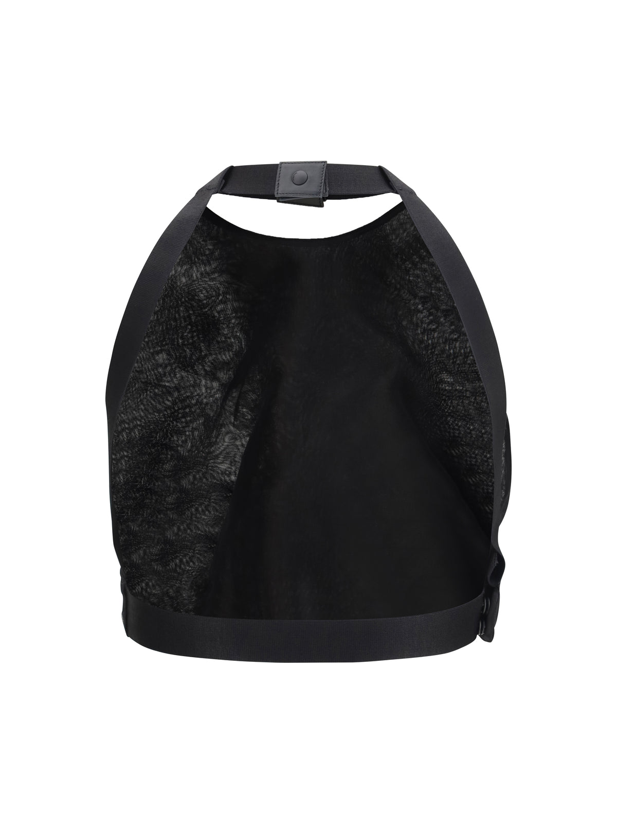 Max Mara Fumetto cropped Top - Black
