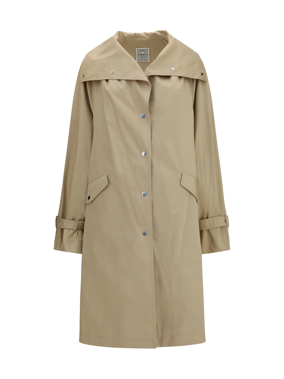 Toteme Oversized cotton Trench - Beige