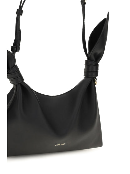 Loewe Scarf mini leather Shoulder Bag - Black