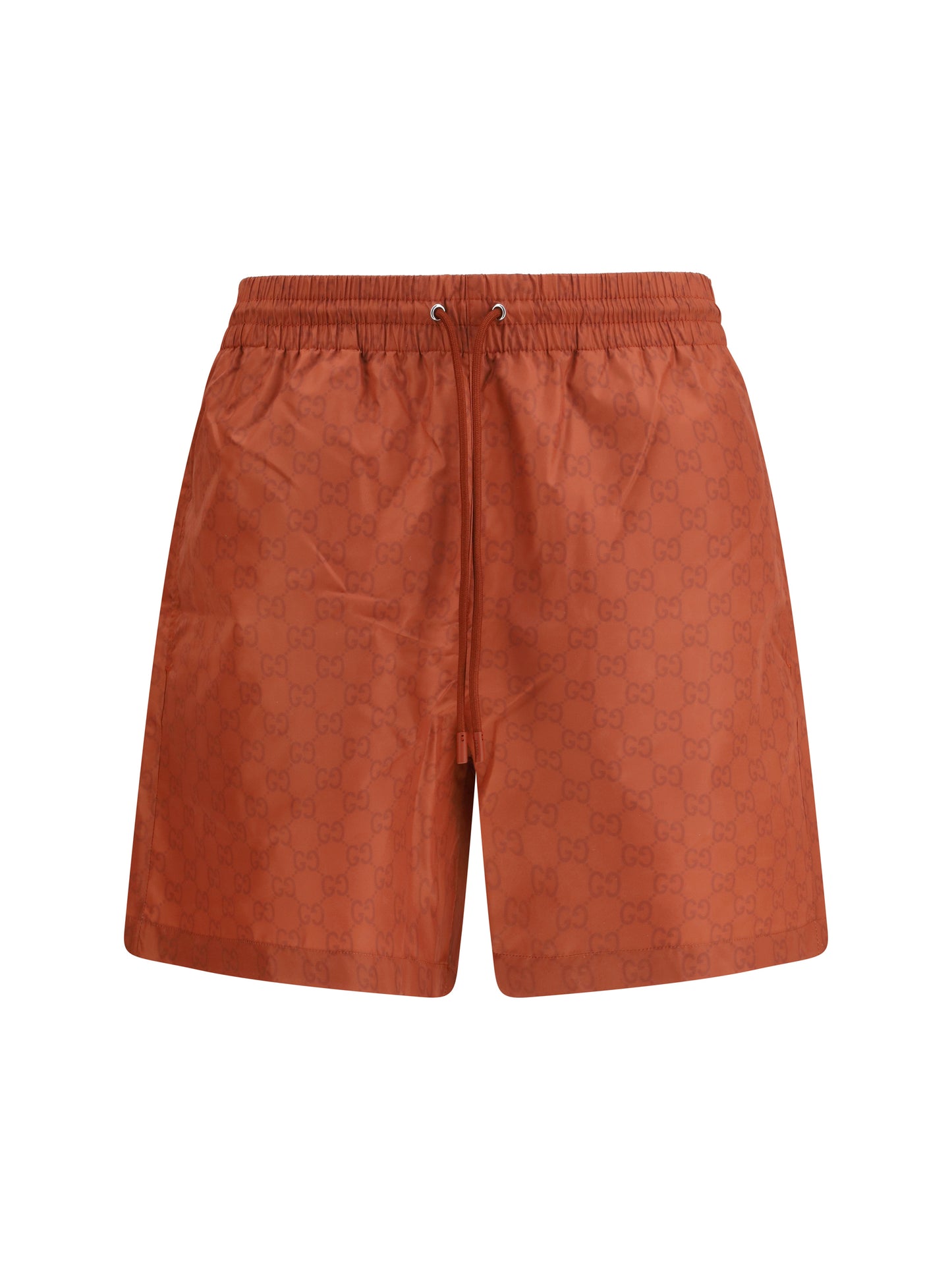 GUCCI Nylon Swim Shorts with GG print