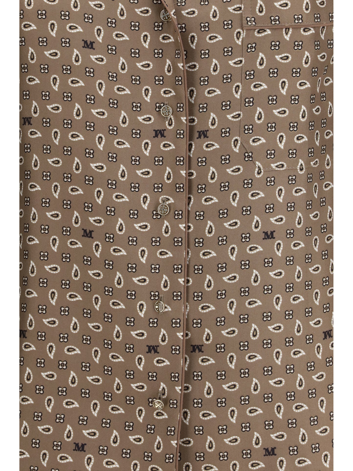 MAX MARA Disco Shirt in printed silk