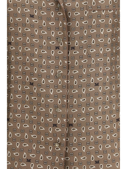 MAX MARA Disco Shirt in printed silk