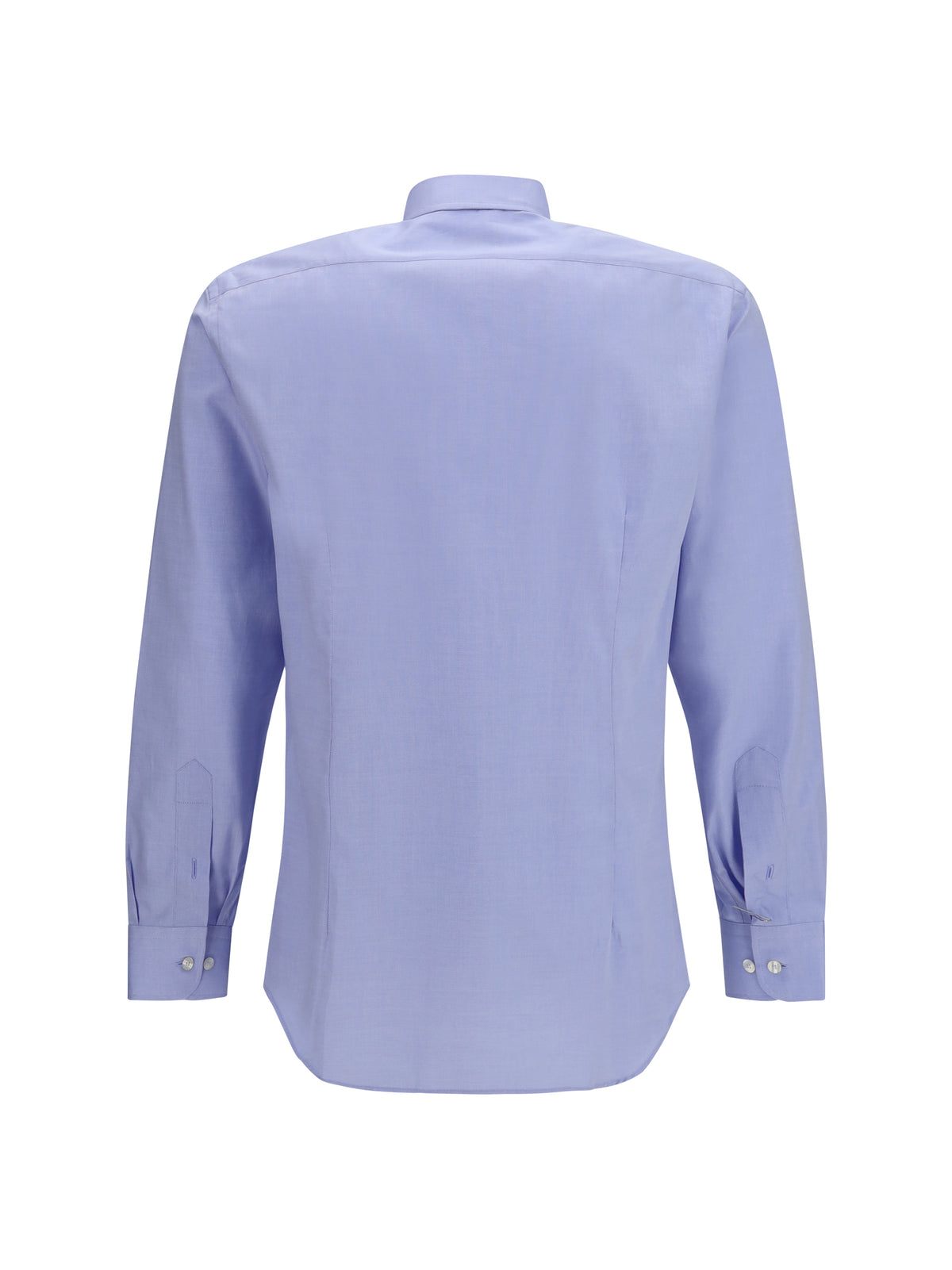 Etro Roma cotton Shirt with Pegaso logo - Light Blue